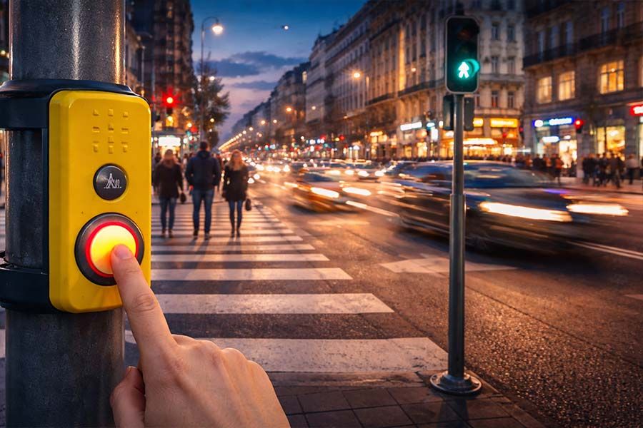 Čemu služe – pa još i (ne) rade – tasteri na beogradksim raskrsnicama